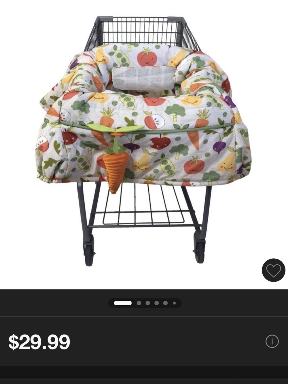 Boppy Cart Cover-used once